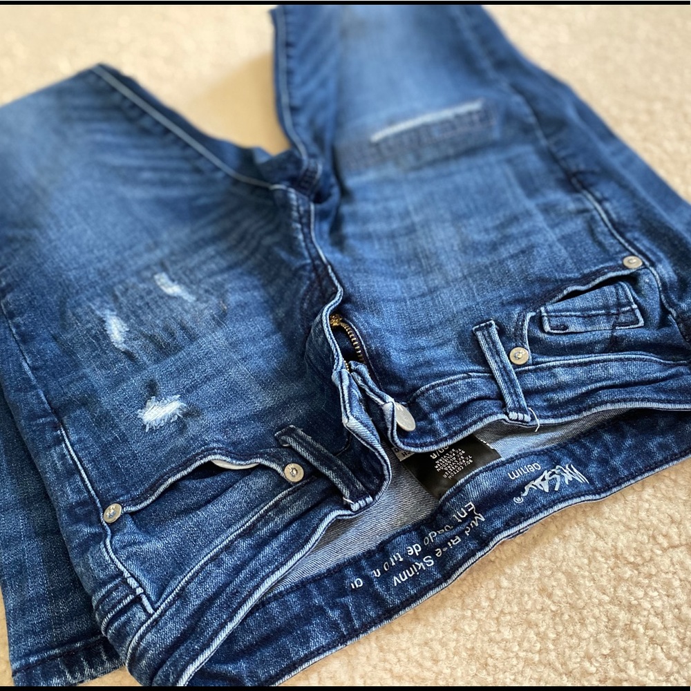 Mid Rise Skinny Jeans